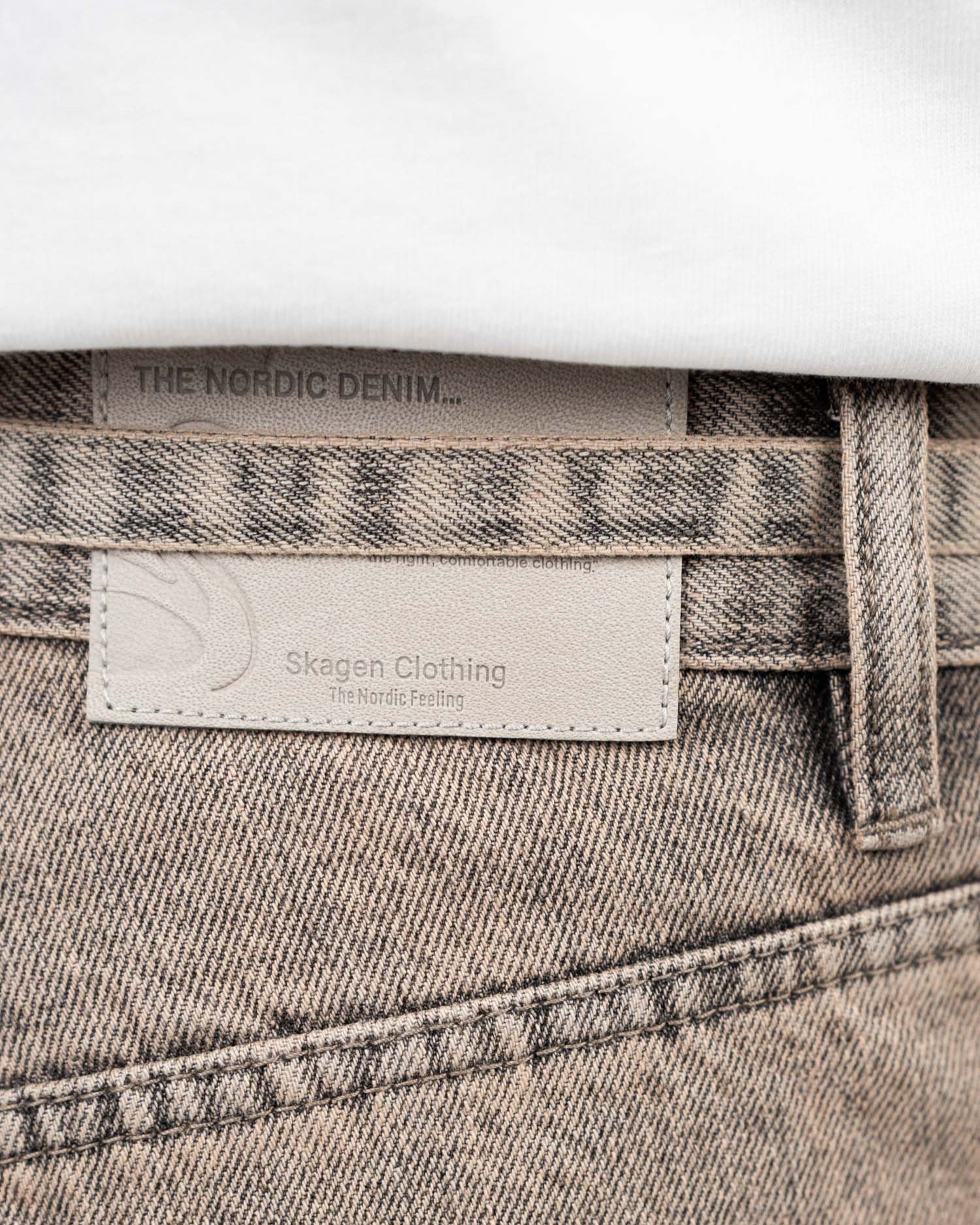 Belt Rosé Vintage Wash | Skagen - clothing.dk